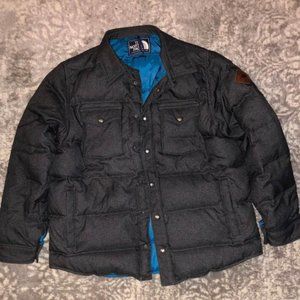 North Face Grey Goose Down Mens XL Puffer Coat